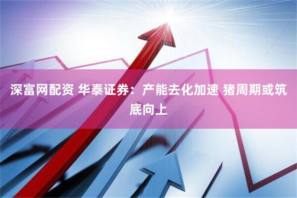 深富网配资 华泰证券：产能去化加速 猪周期或筑底向上
